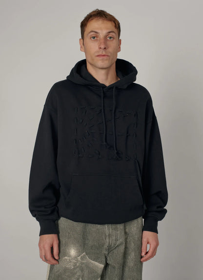 WEAVE LOGO HOODIE