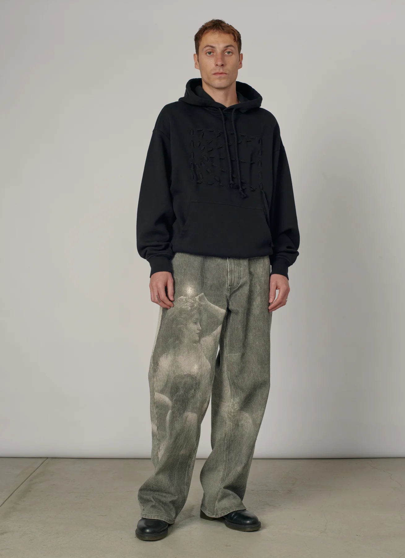 WEAVE LOGO HOODIE