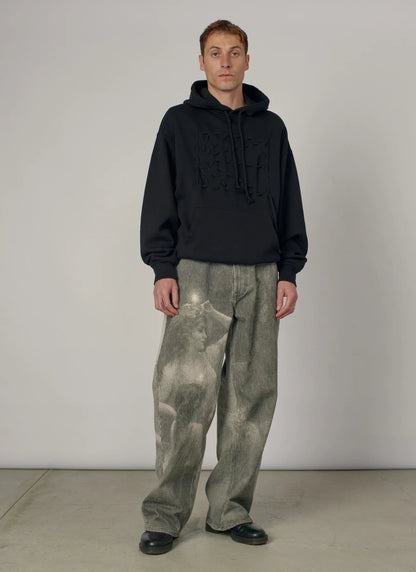WEAVE LOGO HOODIE