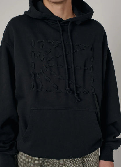 WEAVE LOGO HOODIE