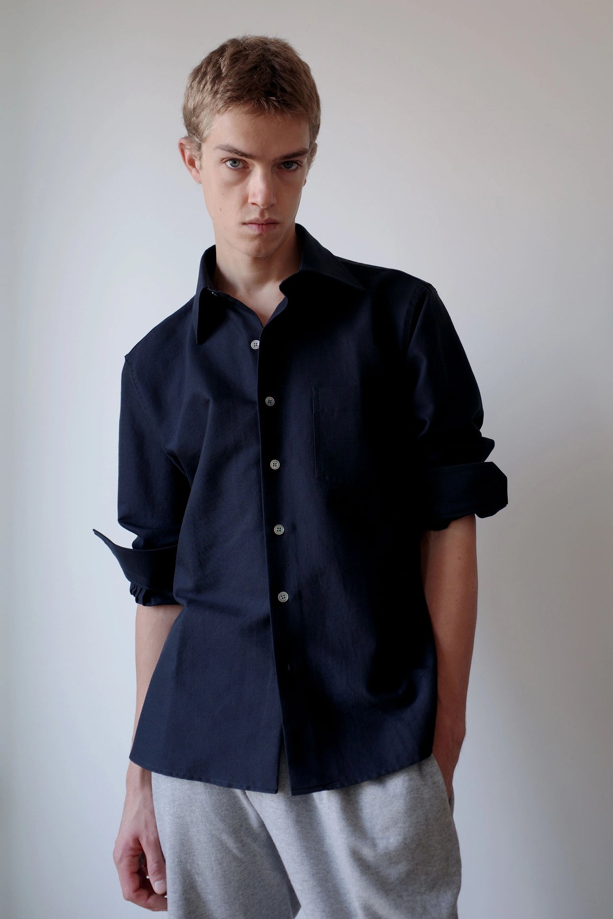 NAVY CAMPO SHIRT