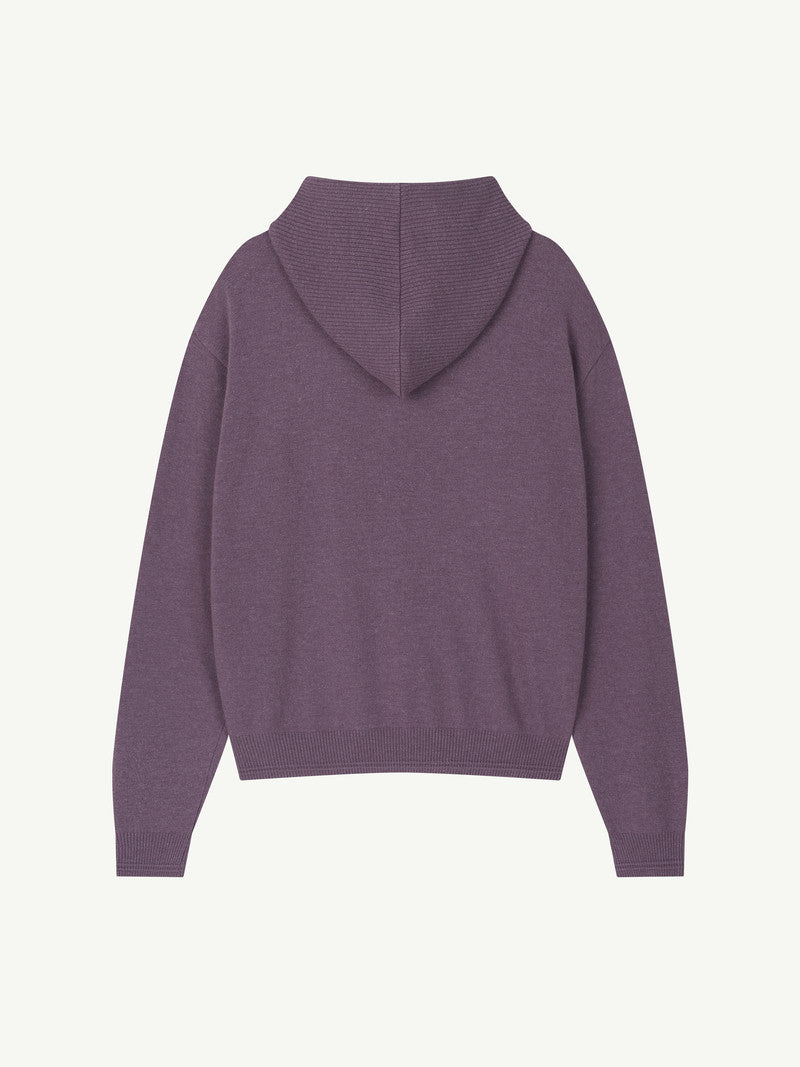 BUTTON HOODIE