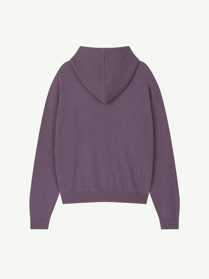 BUTTON HOODIE