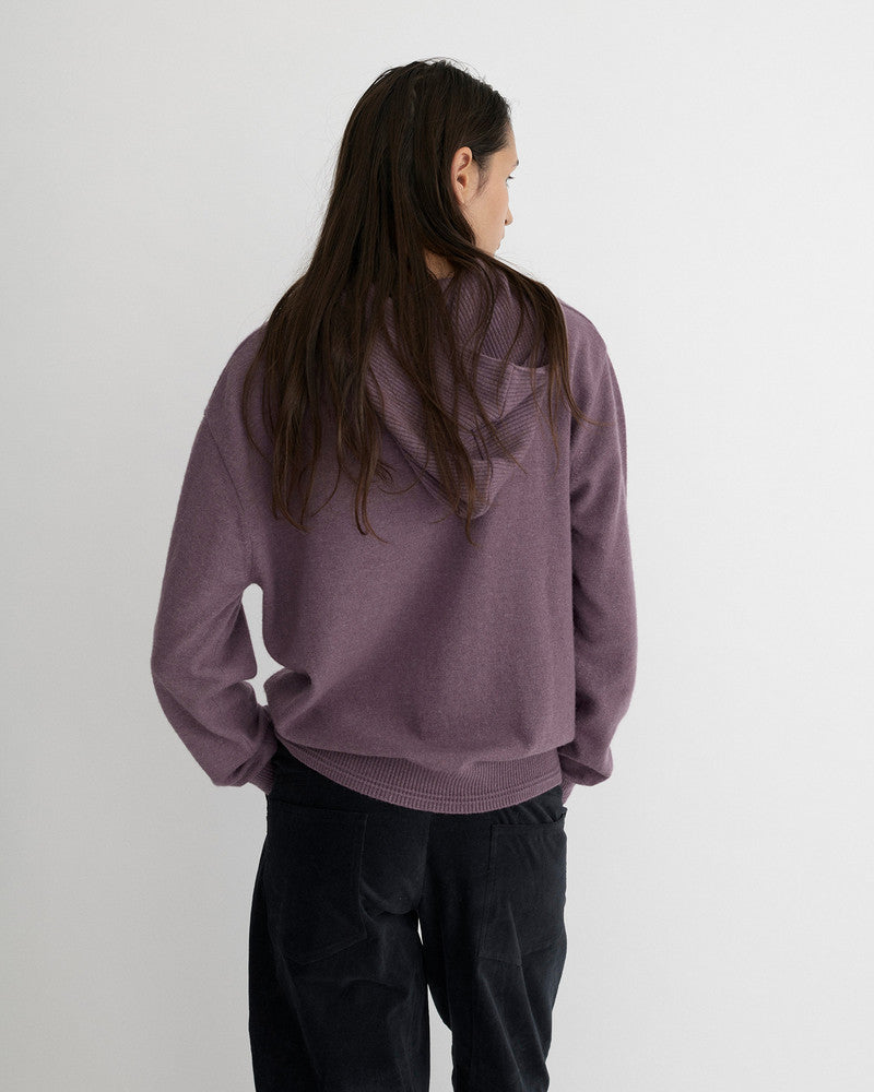 BUTTON HOODIE
