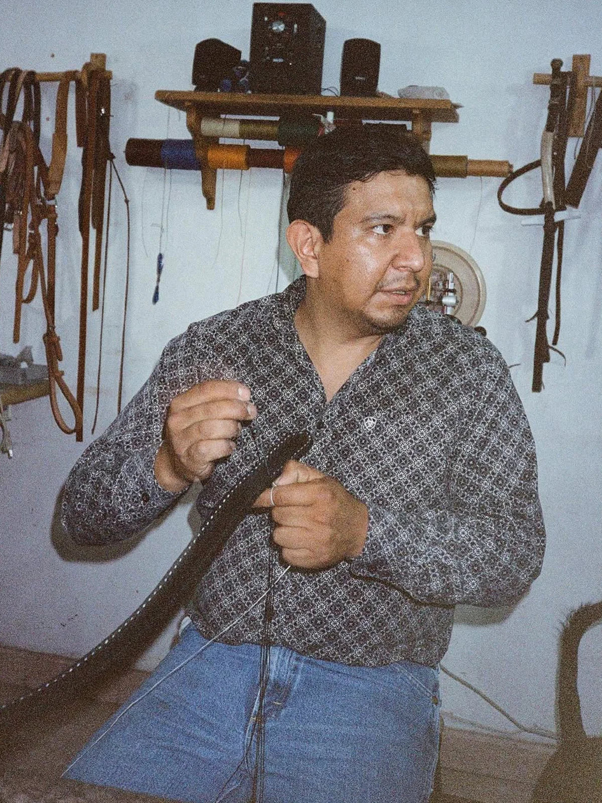 Charro Leather Belt