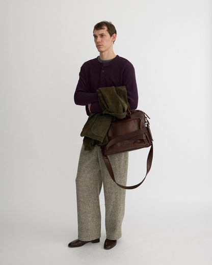 BUTTON HENLEY NECK