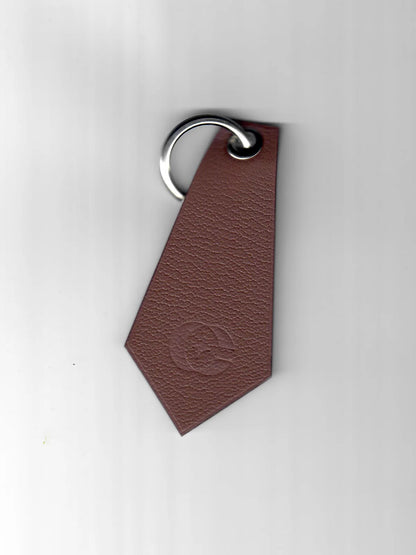 TCW Leather Keychain