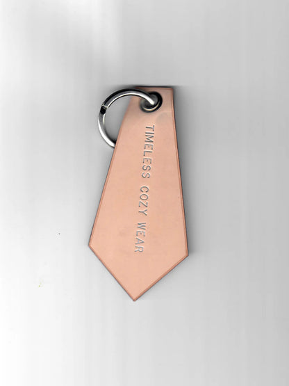 TCW Leather Keychain